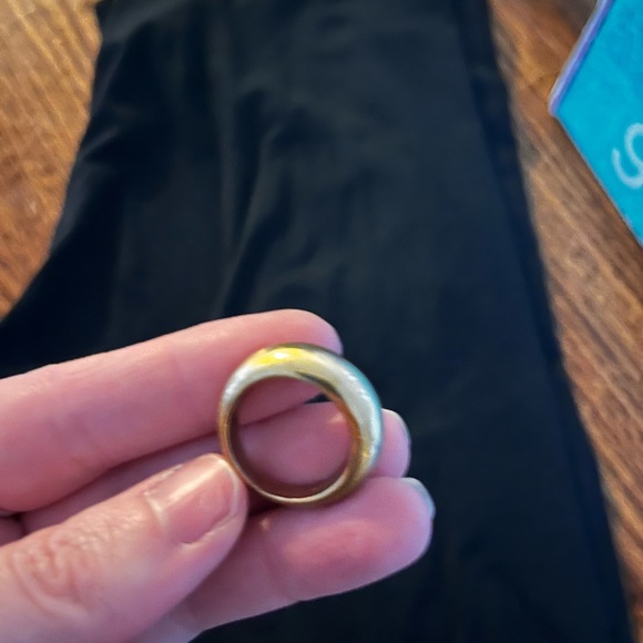 Gold Dome Ring - Picture 2 of 3